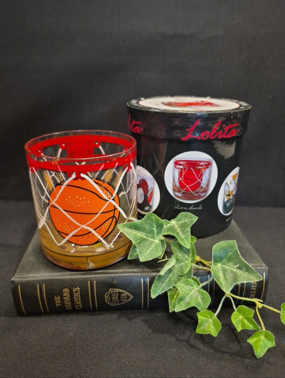 Lolita "Slam Dunk" Rocks Glass Tumbler  11-ounce